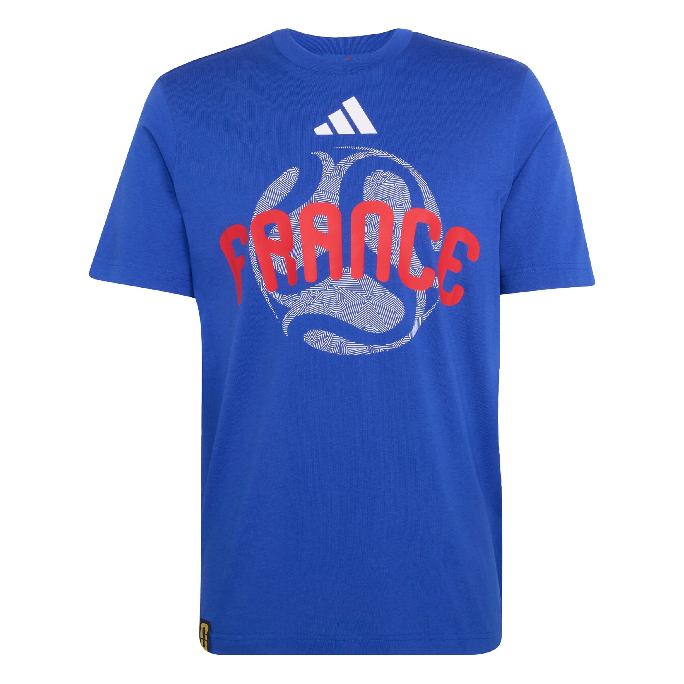 ADIDAS PERFORMANCE - Camiseta funcional 'FIFA Fussball-Weltmeisterschaft 26™ Frankreich' en azul: frente