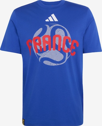 ADIDAS PERFORMANCE Maillot 'FIFA Fussball-Weltmeisterschaft 26™ Frankreich' en XXS-XS en gentiane / rouge orangé / blanc, Vue avec produit