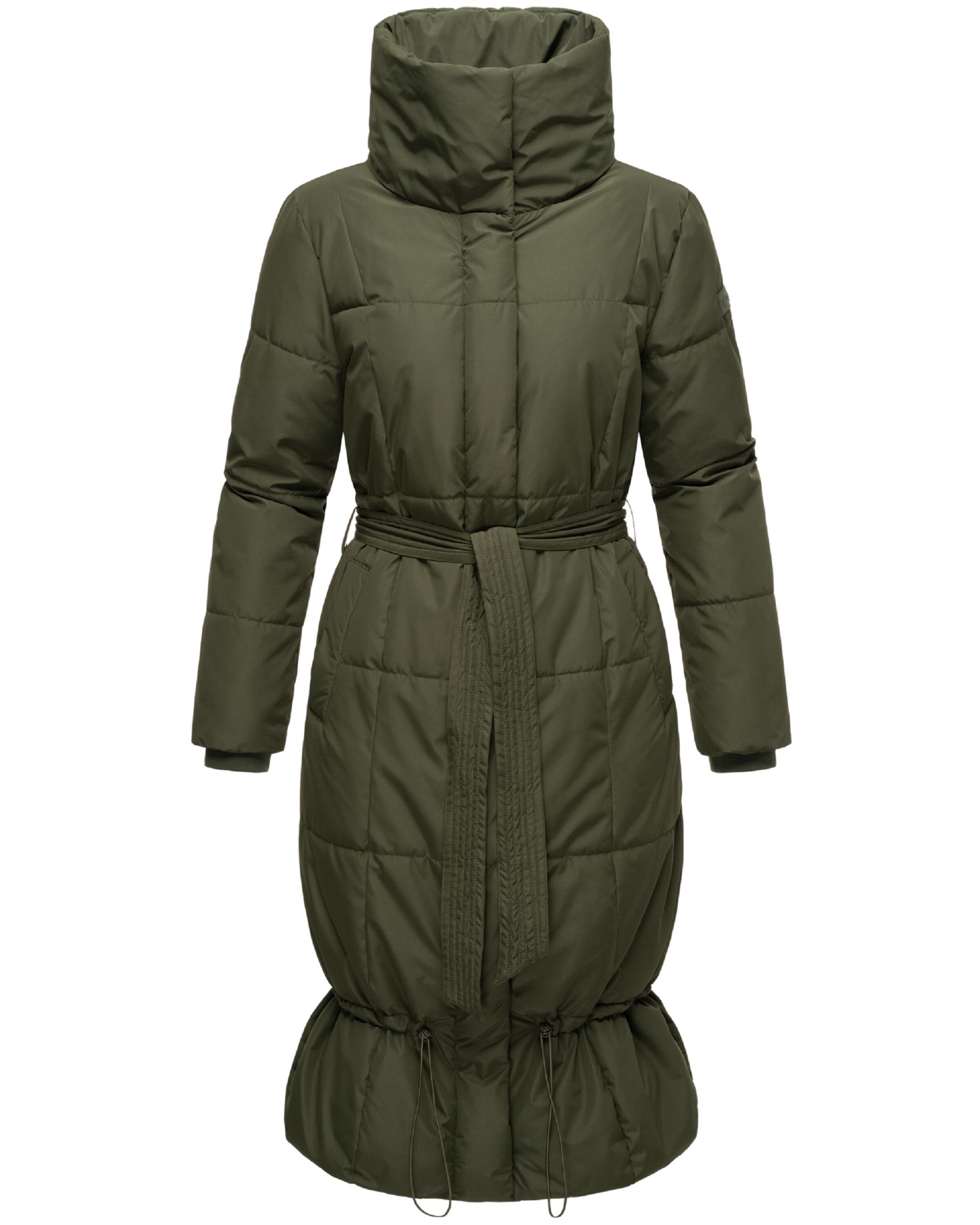 NAVAHOO Zimný kabát 'Mirenaa' - Zelená: predná strana