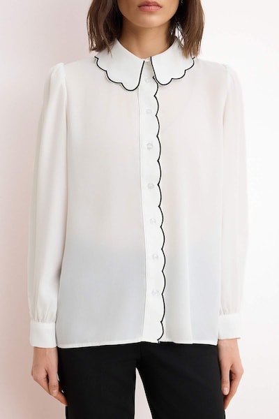 Trendyol Blouse in XS in de kleur Wit, Productweergave
