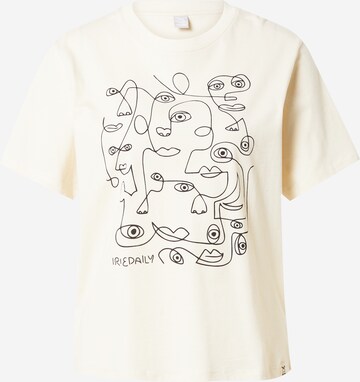 Iriedaily Shirt 'Faces' in White: front