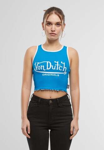 Von Dutch Originals Top 'Ashley' in Blue