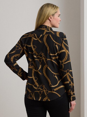 Lauren Ralph Lauren Plus Bluse 'KRISTY' (GRS) in Schwarz