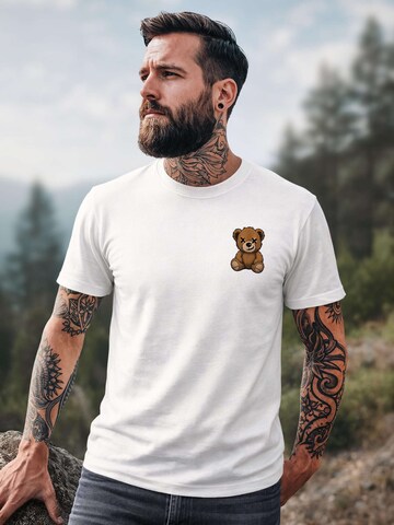 Neverless Shirt 'Teddy' in White