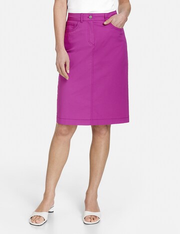 GERRY WEBER Skirt in Purple: front