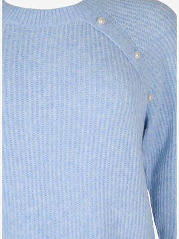 Zizzi Sweter w kolorze niebieski