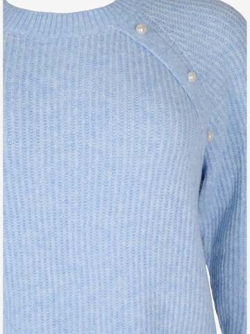 Pull-over Zizzi en bleu