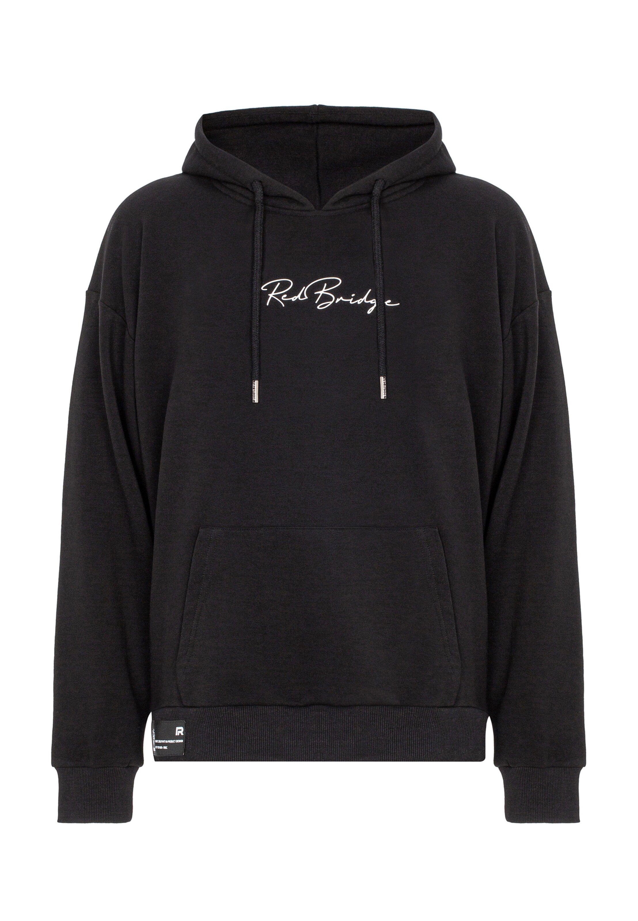 Männer Sweat Redbridge Kapuzensweatshirt 'Redditch' in Schwarz - FD95206 Männer Sweat Redbridge Kapuzensweatshirt 'Redditch' in Schwarz - FD95206