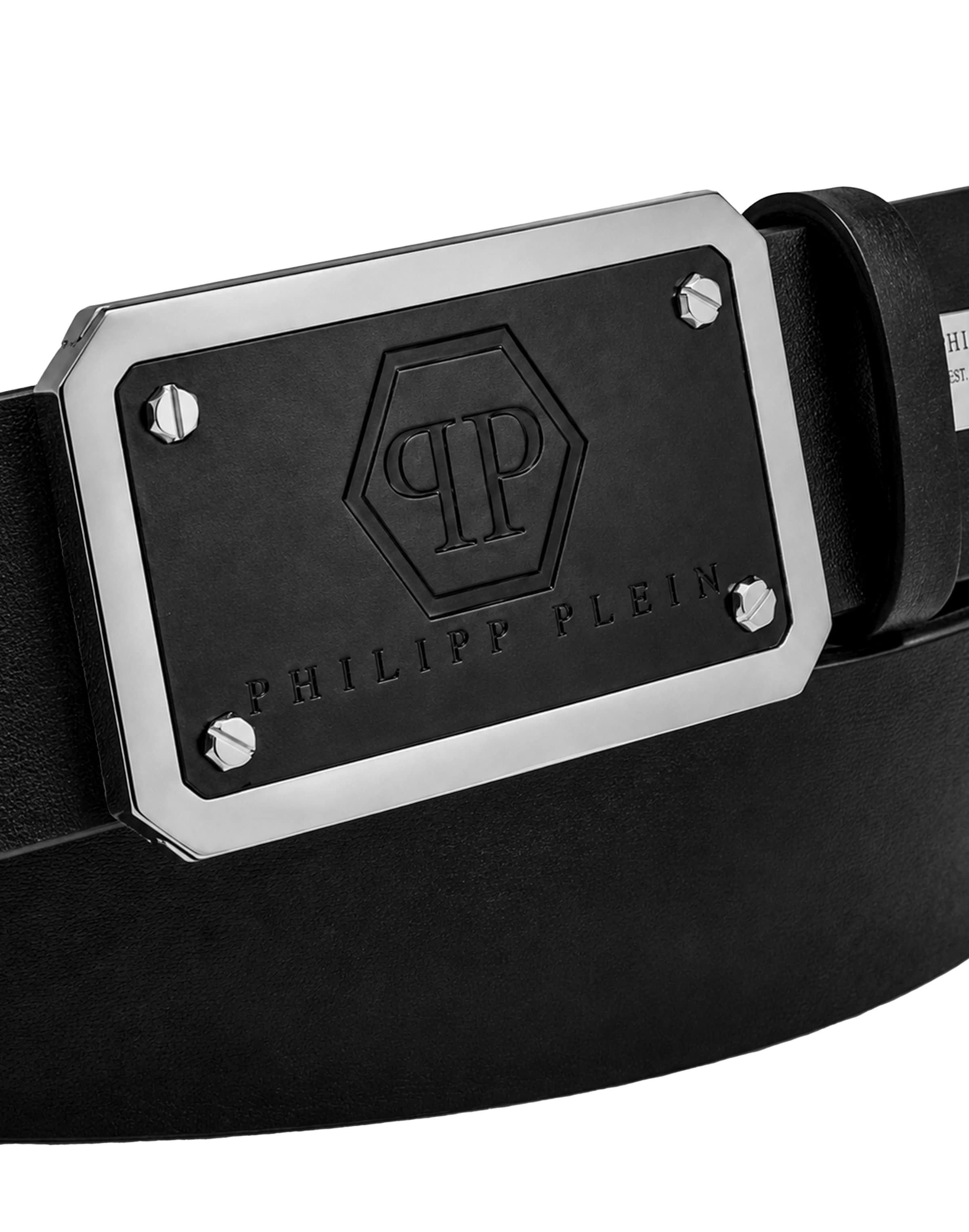 Cintura 'Hexagon' di Philipp Plein in nero