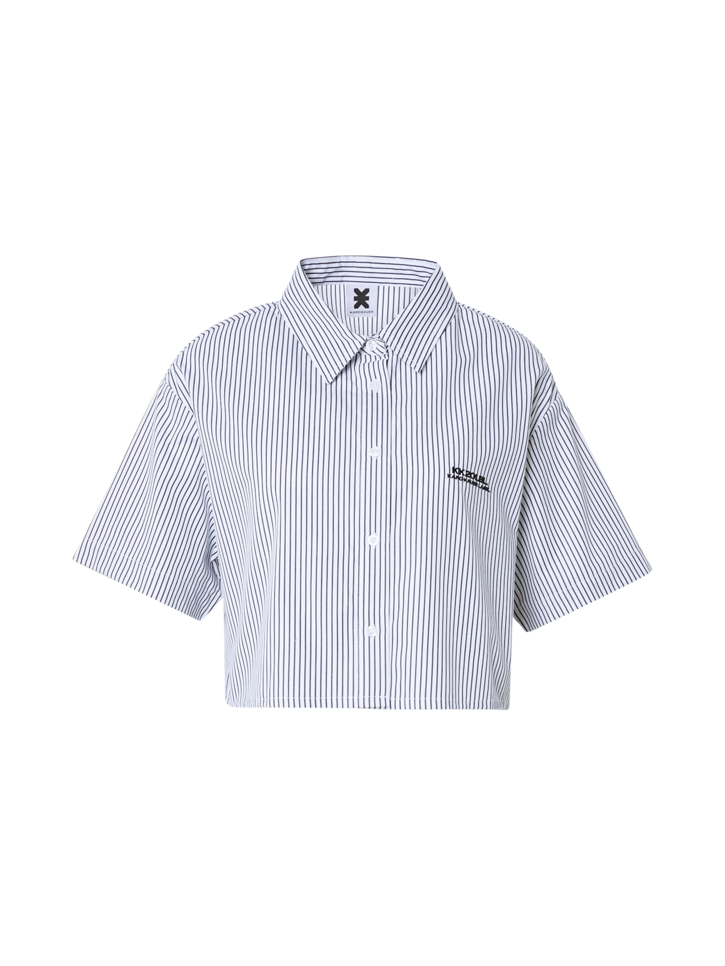 Karo Kauer Bluse i hvid: forside