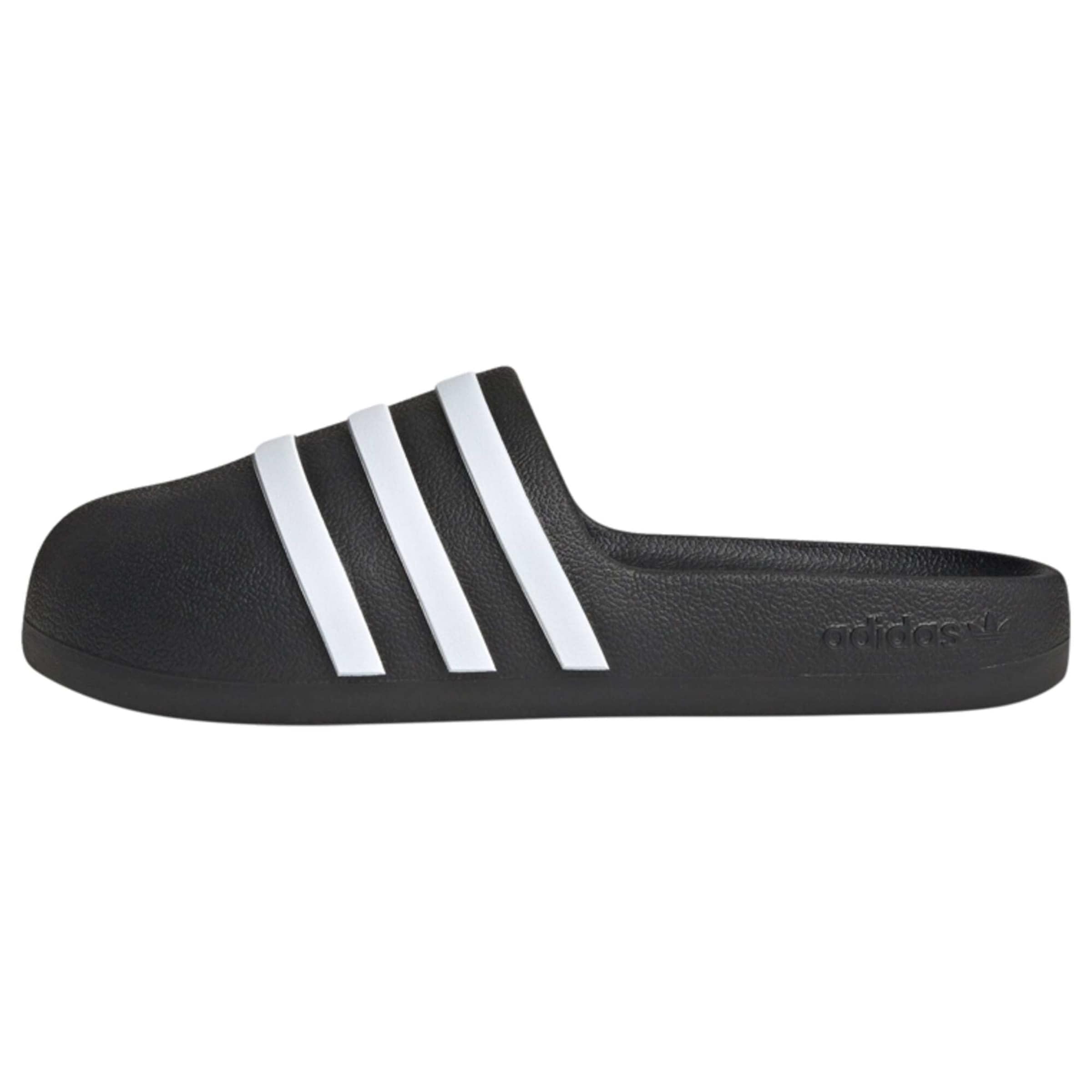 ADIDAS ORIGINALS Pantolette 'Adifom Adilette' in Schwarz: Vorderseite