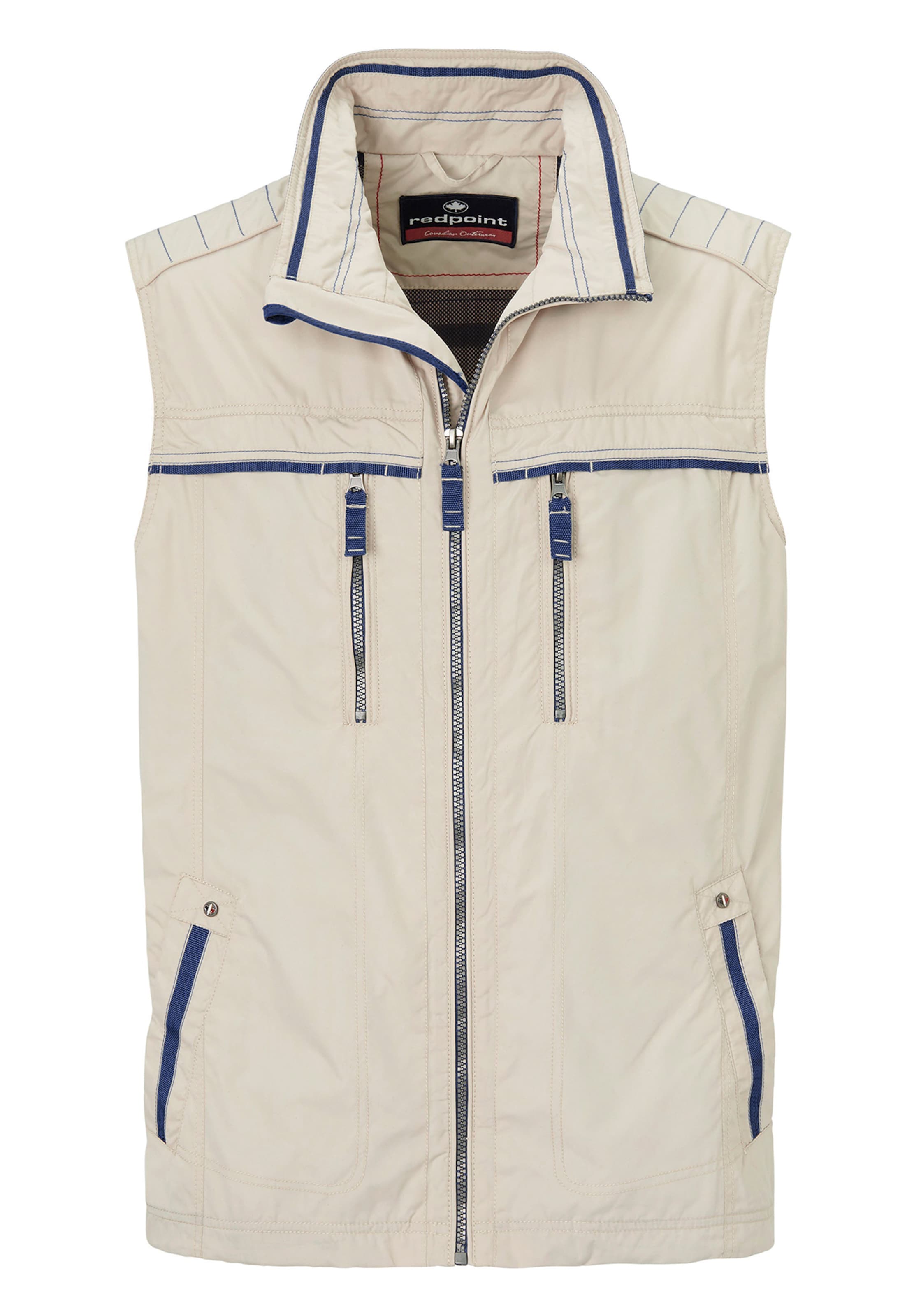 REDPOINT Weste in Beige: Vorderseite