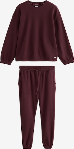 Pijama de la Next pe roșu: față