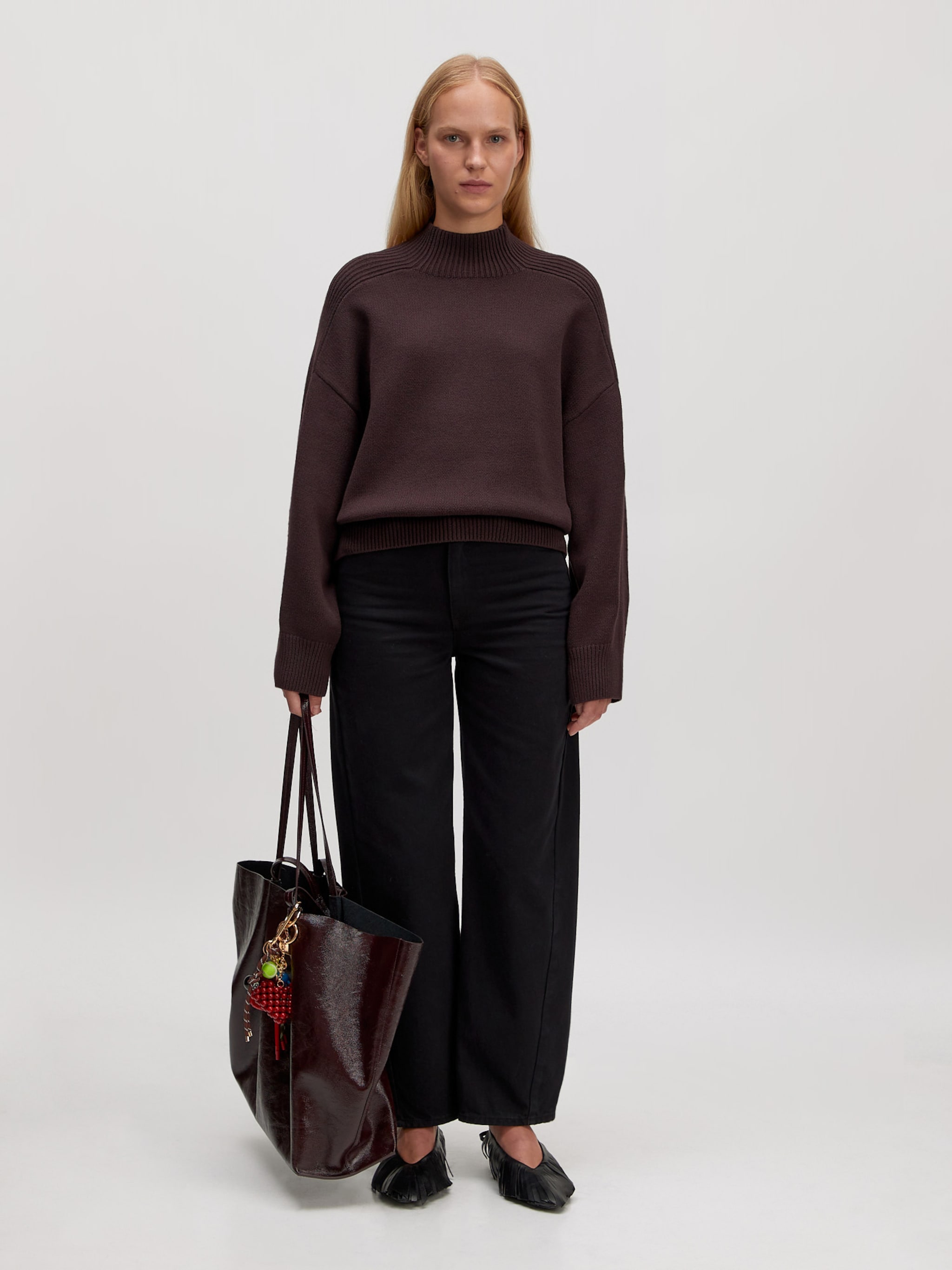 EDITED Pull-over 'Nohea' marron