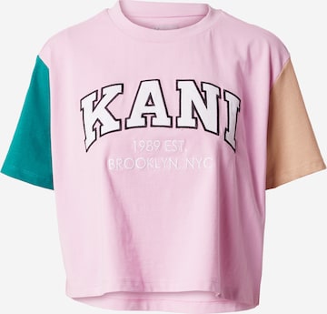 Karl Kani T-Shirt in Pink: predná strana