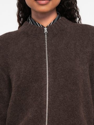 Samsøe Samsøe Knit Cardigan 'Jeanine' in Brown