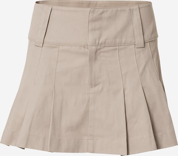 Gina Tricot Rok 'Kicki' in Beige: voorkant