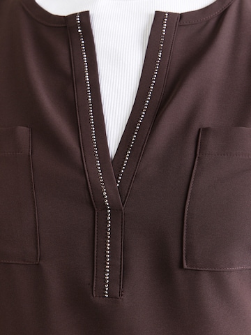 Chemisier monari en marron