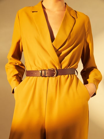 Guido Maria Kretschmer Women - Jumpsuit 'Rebecca' en amarillo