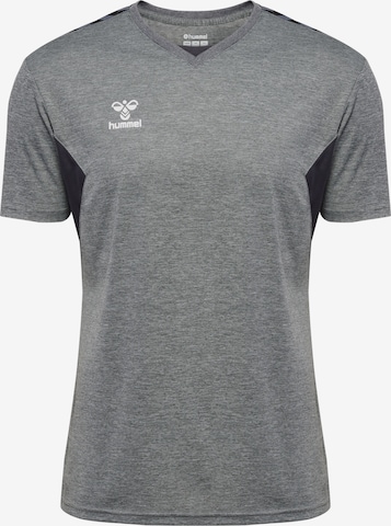 T-Shirt fonctionnel 'AUTHENTIC' Hummel en gris : devant