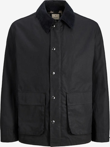 Veste mi-saison Jacks & Jones en noir : devant