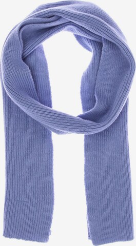 Organic Basics Scarf & Wrap in One size in Blue: front