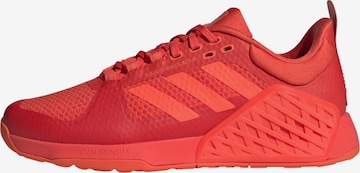 ADIDAS PERFORMANCE Athletic Shoes 'Dropset 2 Trainer' in Red: front
