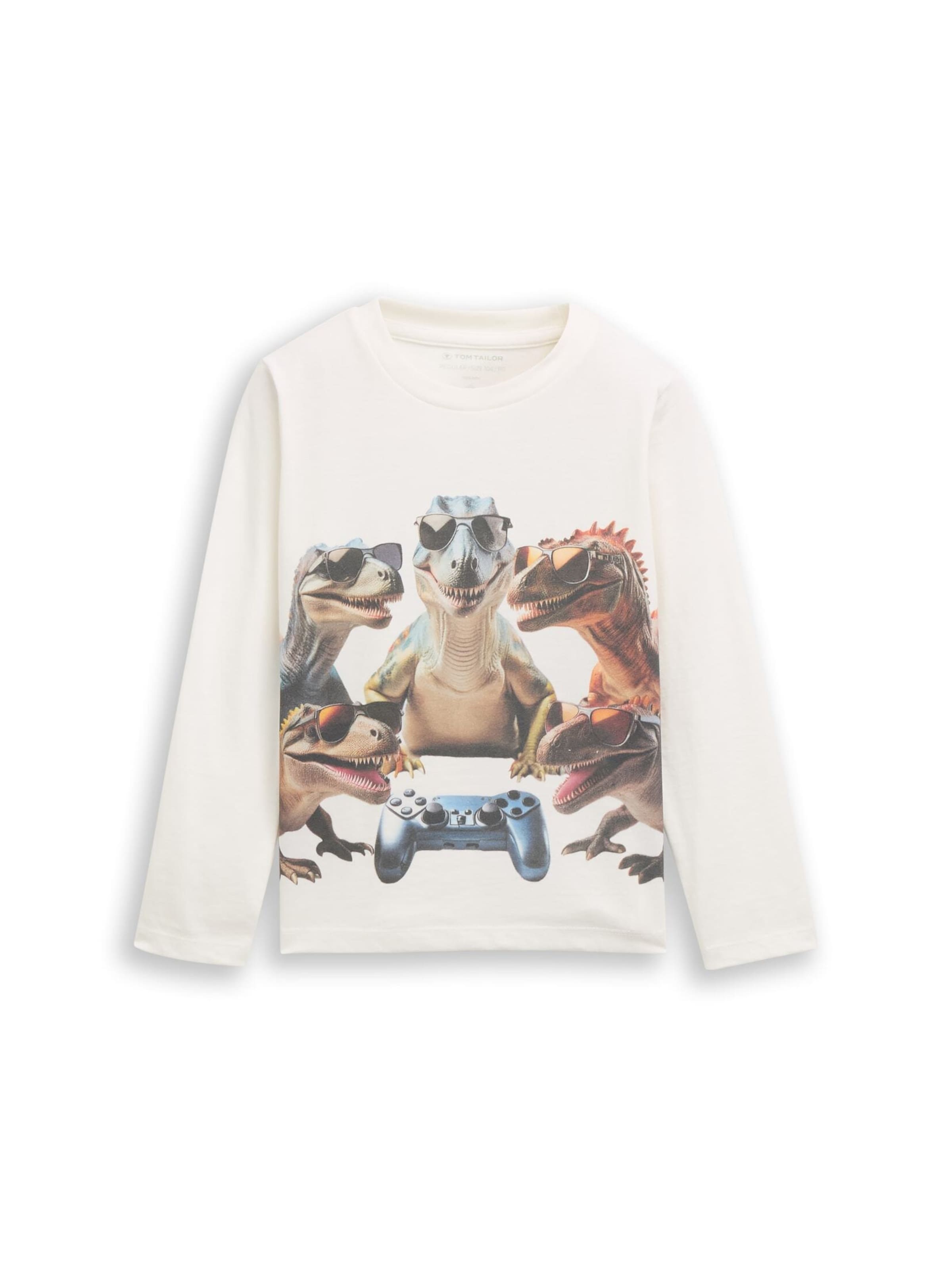 TOM TAILOR Shirt in White: front