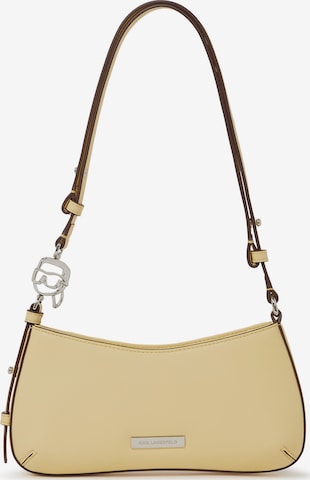 geltona Karl Lagerfeld Rankinė ant peties: priekis