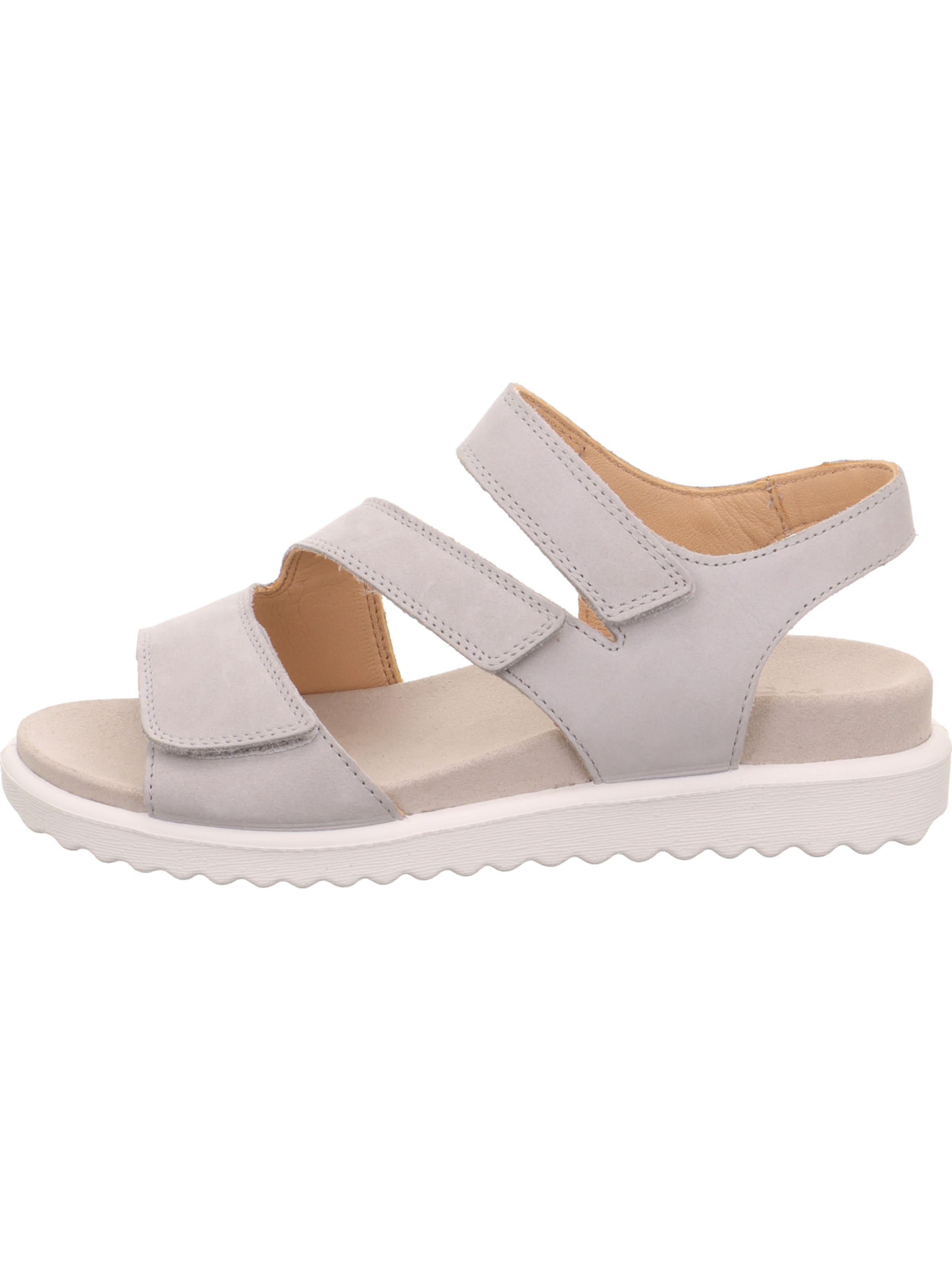 Legero Sandalen met riem 'Move' in Beige: voorkant