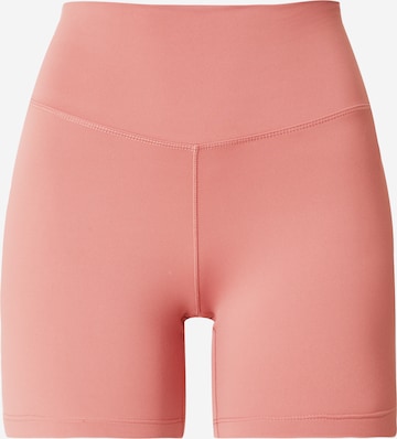 NIKE Спортивные штаны 'ONE' в Ярко-розовый: спереди