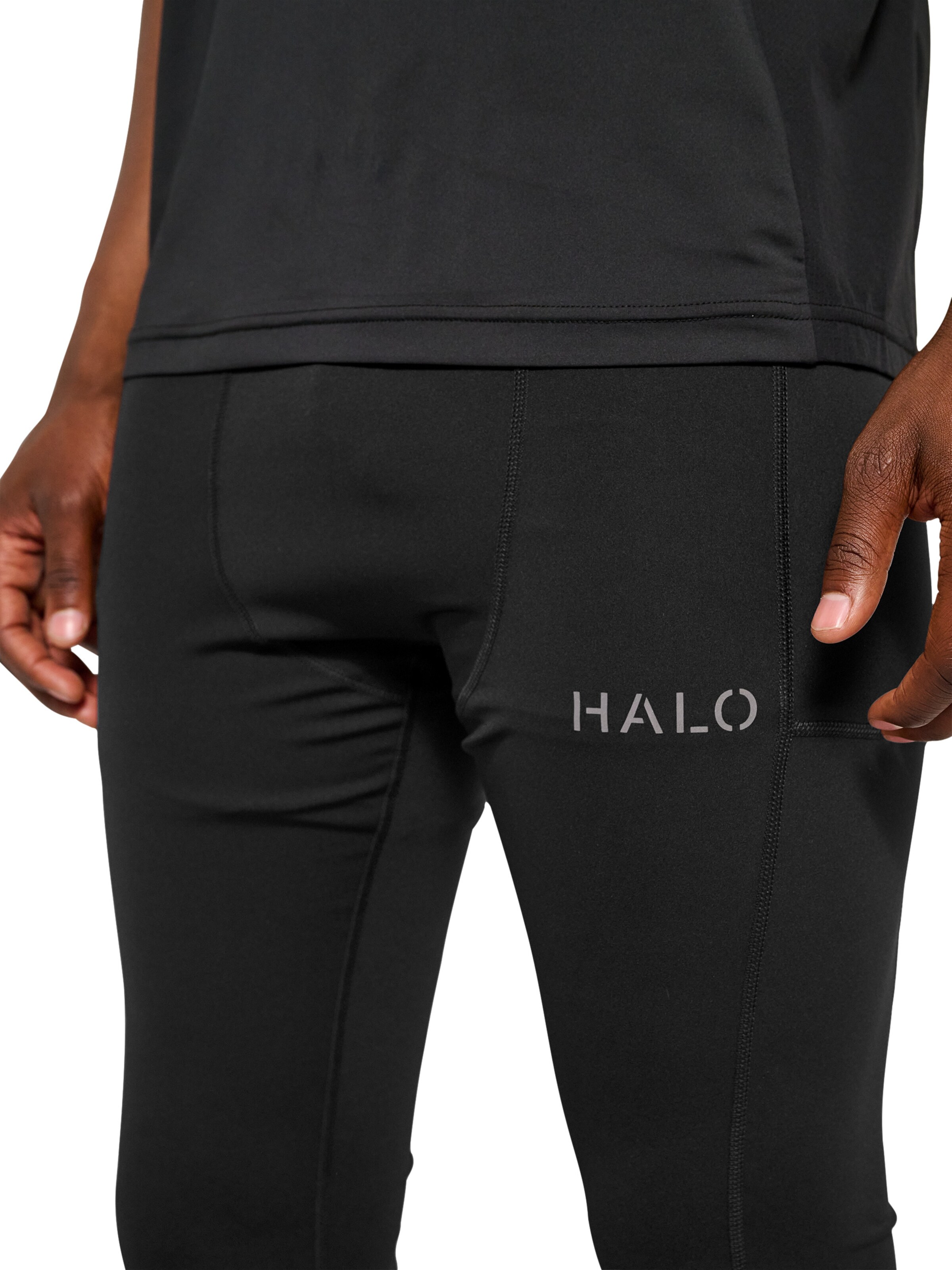 HALO Slim fit Sports trousers in Black