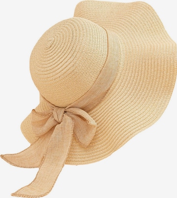 Vivi Idee Hut 'Strohhut' in Beige: Vorderseite