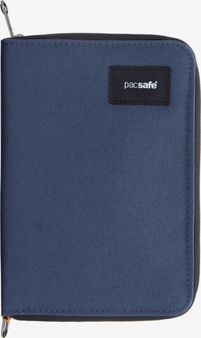 Pacsafe Portemonnee in Blauw: voorkant