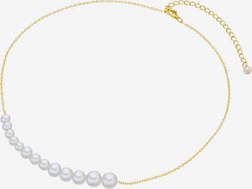 Valero Pearls Necklace in Gold: front