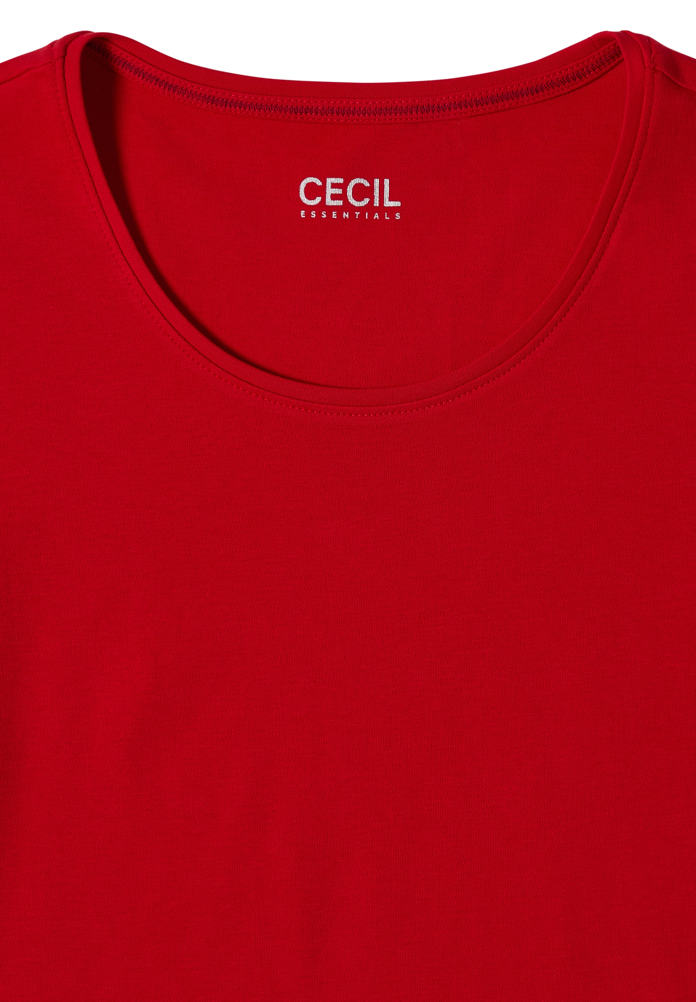 CECIL Тениска 'Pia' в червено