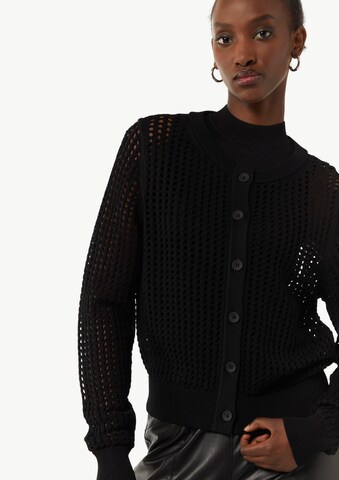 COMMA Strickjacke in Schwarz
