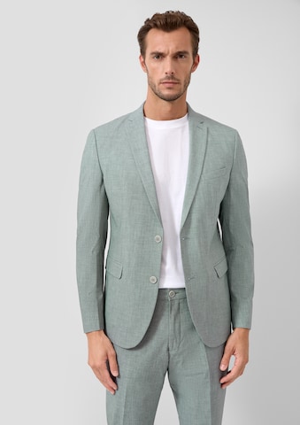 Coupe slim Veste de costume ' S.OPURE ' s.Oliver en vert : devant