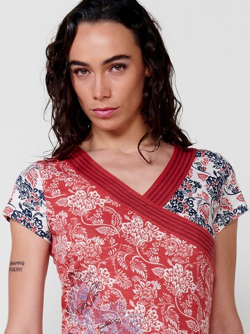 T-shirt KOROSHI en rouge