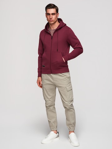 Veste de survêtement Ombre en rouge