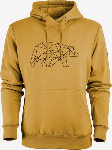 FORSBERG Sweatshirt 'Pettarson  793991' in Yellow: front