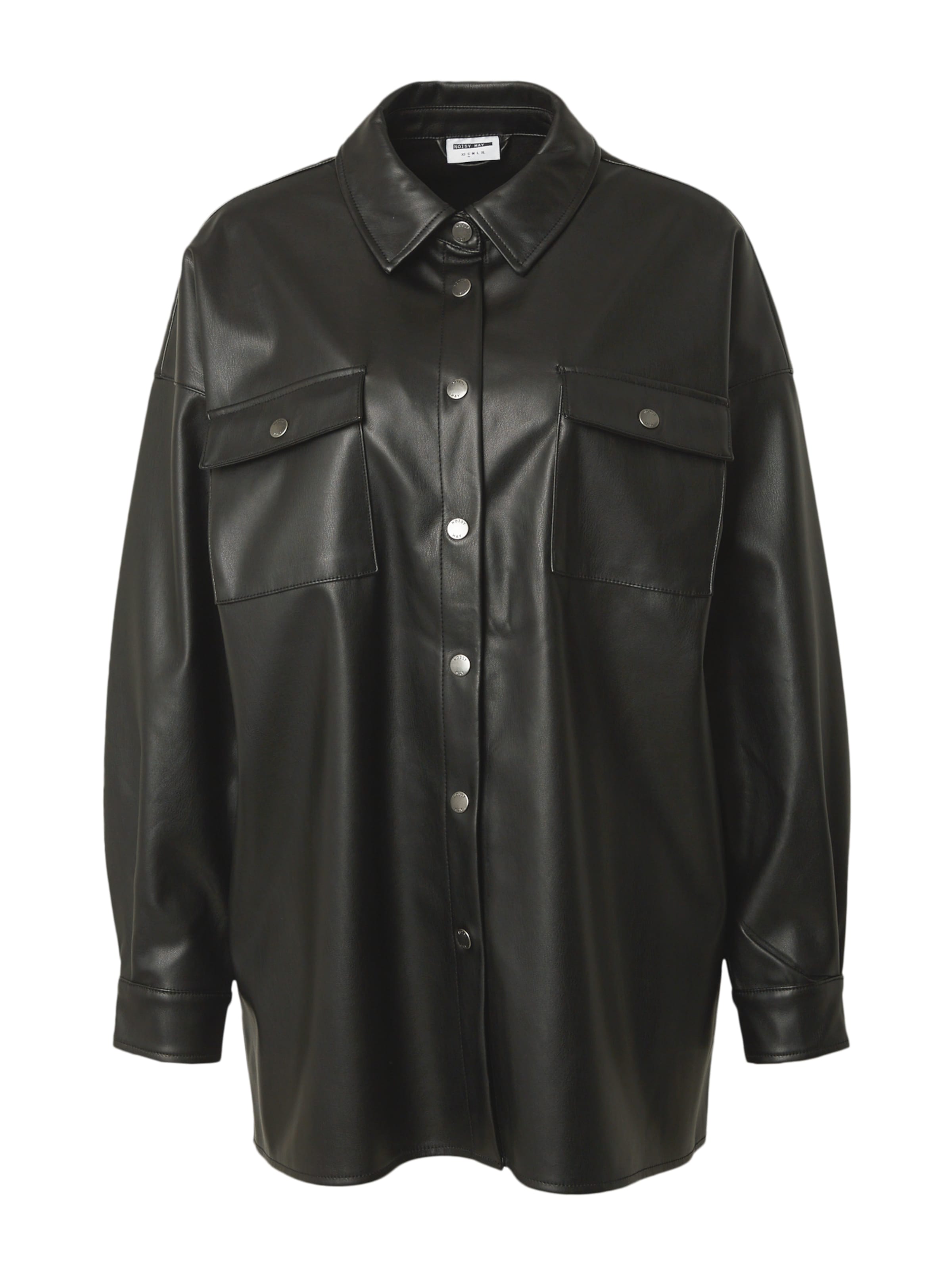 Noisy may Блуза 'NMFLANNY' в черно: отпред