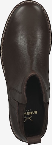 SANSIBAR Chelsea Boots in Brown