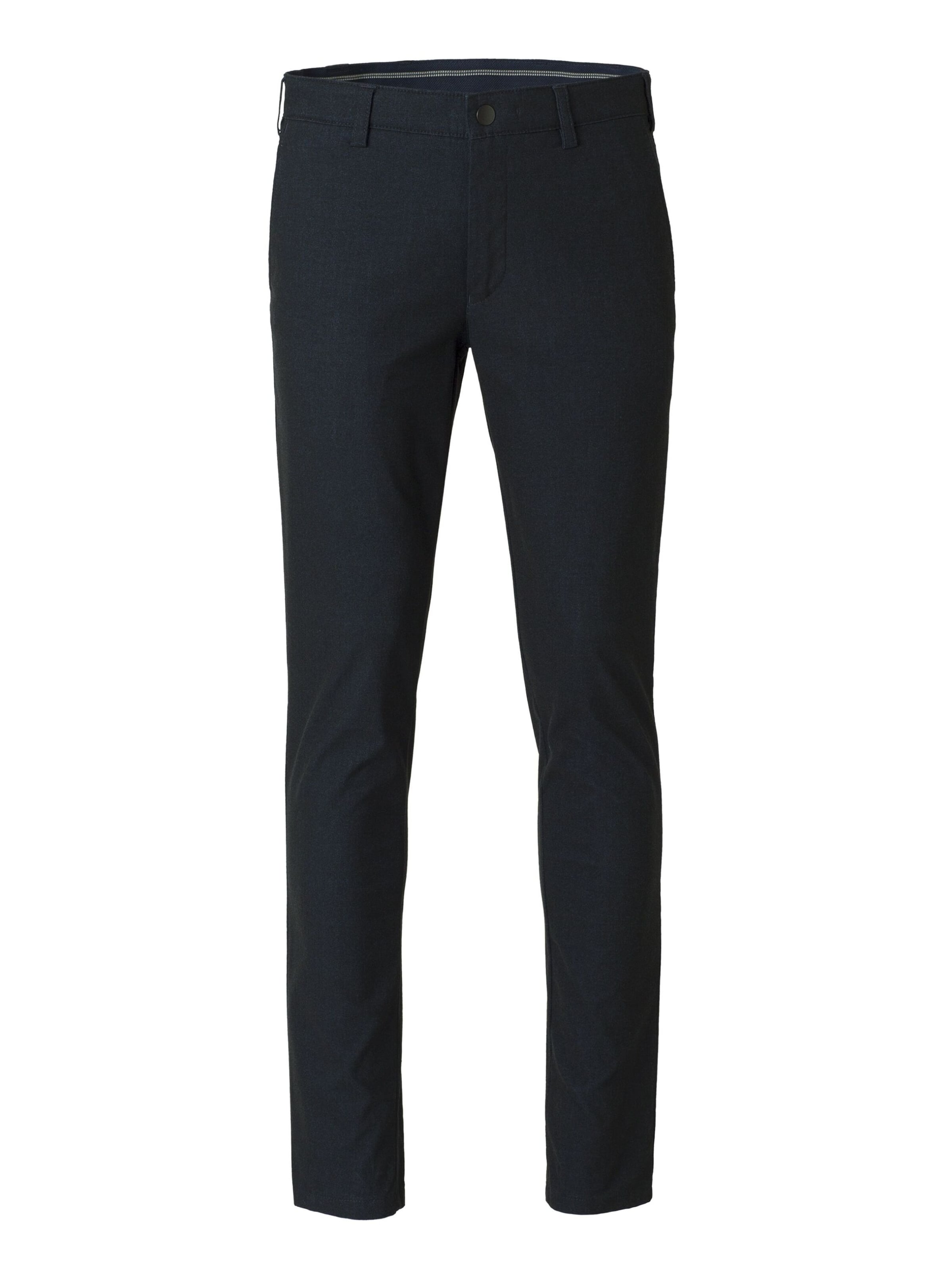 MEYER Regular Chino 'Lupus' in Blauw: voorkant