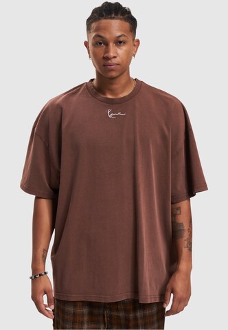Karl Kani T-Shirt in Braun: Vorderseite
