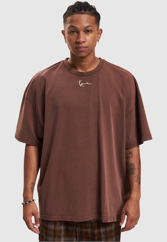 Karl Kani Shirt in Brown: front