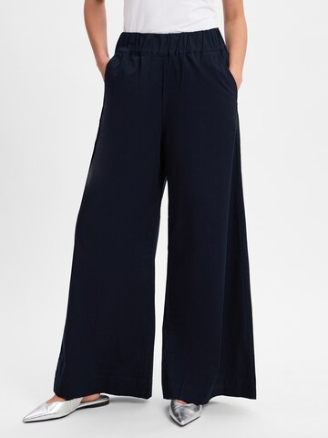 Marie Lund Loose fit Pants ' ' in Blue: front