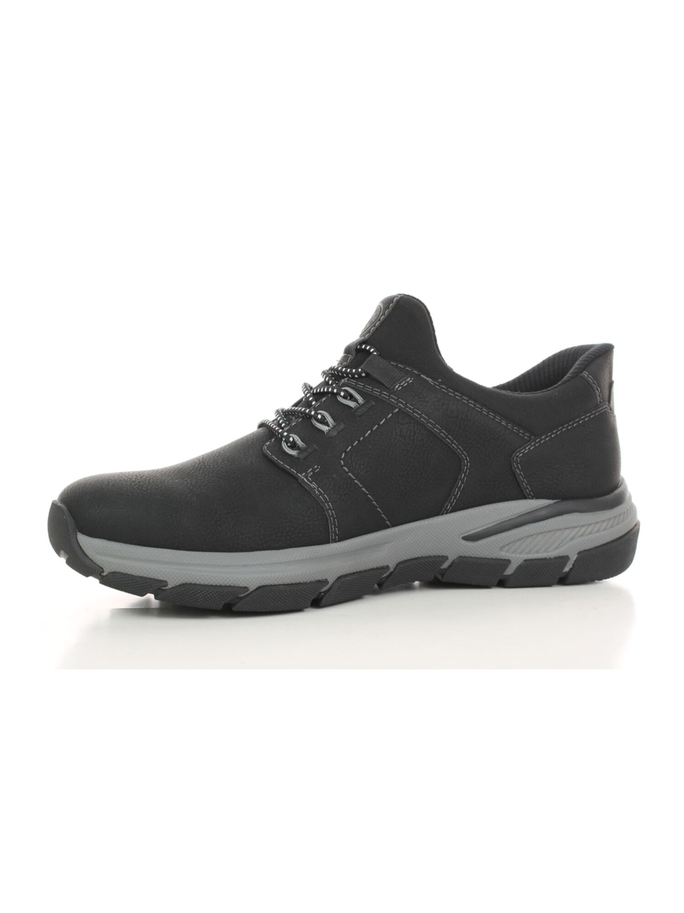 Chaussure à lacets Relife en noir : devant