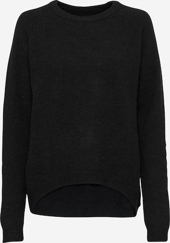 minimum Sweter 'Kita 0136a' w kolorze czarny: przód