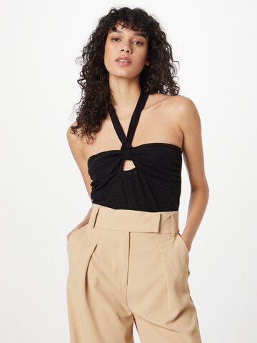 BZR Top 'Luella Mista' in Black: front